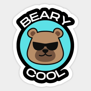 Beary Cool | Bear Pun Sticker